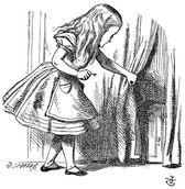 Sir John Tenniel illustration from the first edition of Lewis Carroll's Alice's Adventures in Wonderland (1865)